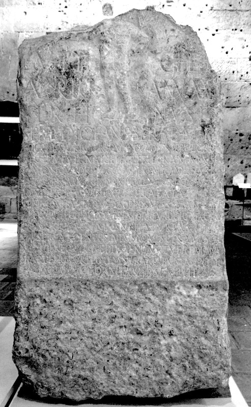 Inscription for Eutyches (Tarragona). – (c) Museu Diocesà. Photo PK 2015.
