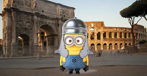 A minion in ancient Rome. (Artist unknown)